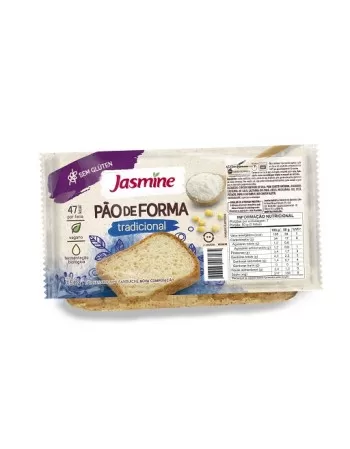 PÃO SEM GLÚTEN TRADICIONAL 350G - JASMINE