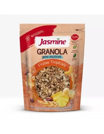 GRANOLA FRUTAS TROPICAIS ZERO AÇÚCAR 250G - JASMINE