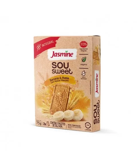 JASMINE SOU SWEET BANANA E AVEIA (3X25G) 75G