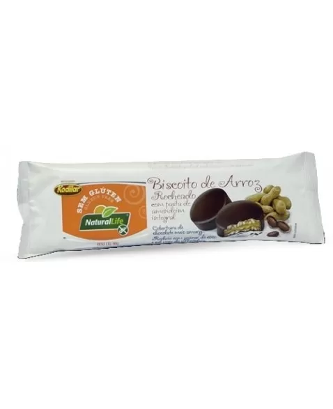 NATURALLIFE BISCOITO ARROZ C/PASTA AMEN S/G 40G