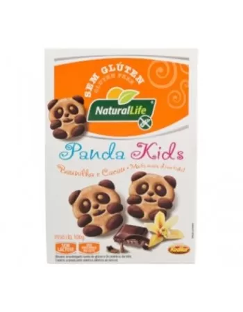 NATURALLIFE PANDA KIDS BAUNILHA CACAU S/G S/L 100G