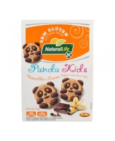 NATURALLIFE PANDA KIDS BAUNILHA CACAU S/G S/L 100G