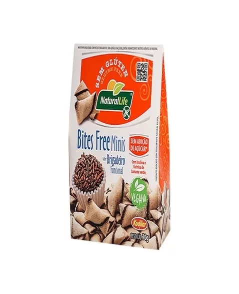 NATURALLIFE BITES FREE MINIS BRIGADEIRO 70G