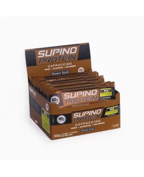 PROTEIN CAPPUCCINO SEM GLÚTEN 12X30G - BANANA BRASIL