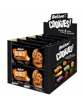 BELIVE COOKIES DOUBLE CHOCOLATE S GLUTEN S/ LEITE DP 10X80G