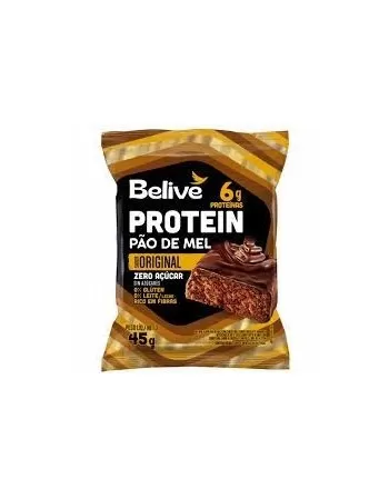 BELIVE PAO DE MEL PROTEIN ZERO DP 10X45G