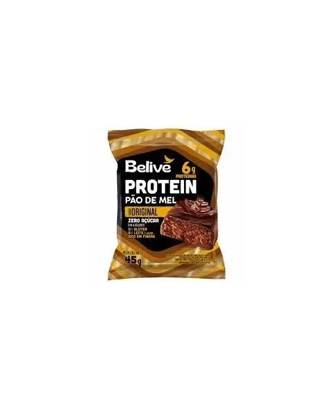 BELIVE PAO DE MEL PROTEIN ZERO DP 10X45G