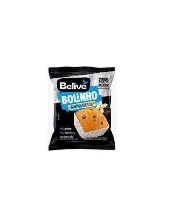 BELIVE BOLINHO SABOR BAUNILHA ZERO DP 10X40G