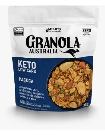 HARTS GRANOLA AUSTRALIA LOW CARB KETO PAÇOCA