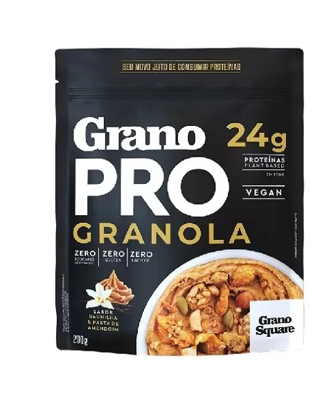 GRANO SQUARE GRANOLA PROTEICA 200G