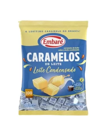 EMBARÉ BALA CARAMELO LEITE CONDENSADO 660G