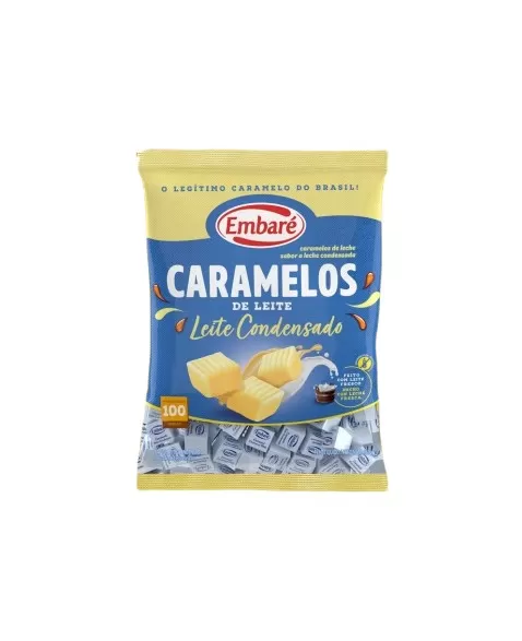 EMBARÉ BALA CARAMELO LEITE CONDENSADO 660G