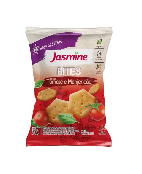 JASMINE BITES S/G TAPIOCA TOMATE MANJERICAO 8X25G