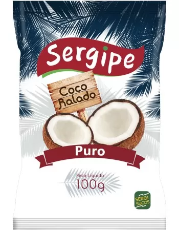 COCO RALADO PURO 100G - SERGIPE