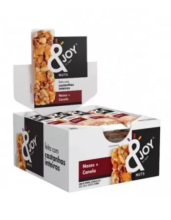 JOY NUTS NOZES E CANELA SEM GLÚTEN 12X30G - ENOVA