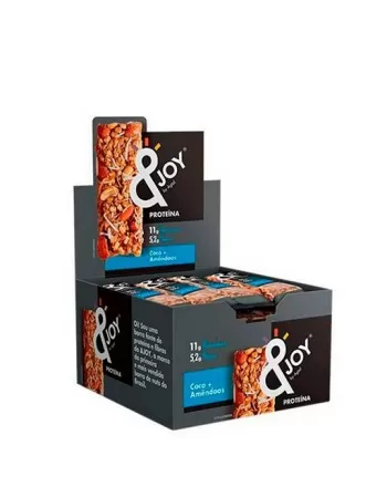 PROTEIN COCO E AMÊNDOAS JOY SEM GLÚTEN 12X35G - ENOVA