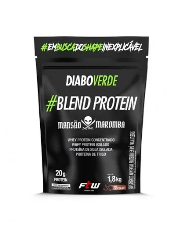 FTW DIABO VERDE BLENDPROTEIN MANSAO MAROMBA CHOCOLATE 1800G