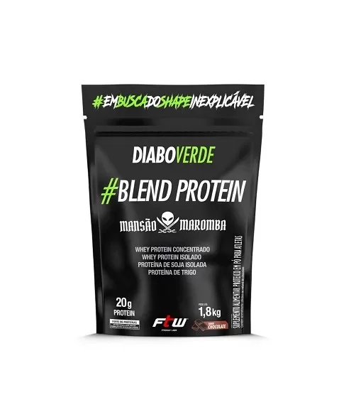 FTW DIABO VERDE BLENDPROTEIN MANSAO MAROMBA CHOCOLATE 1800G