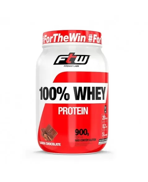 FTW 100% WHEY CHOCOLATE POTE 900G