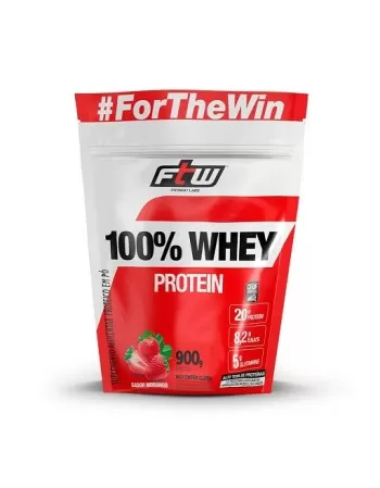 FTW 100% WHEY MORANGO REFIL 900G