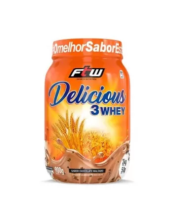 FTW DELICIOUS CHOCOLATE MALTADO WHEY 900G