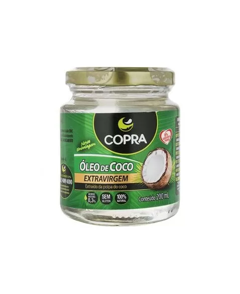 ÓLEO COCO EXTRAVIRGEM 200ML - COPRA