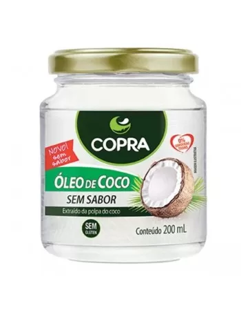 ÓLEO COCO SEM SABOR 200ML - COPRA