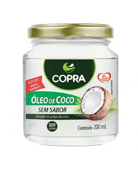 ÓLEO COCO SEM SABOR 200ML - COPRA