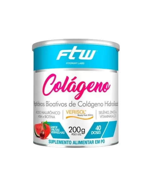 FTW CLINICAL COLAGENO VERISOL FRUTAS VERMELHAS 30X150G