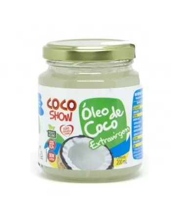 ÓLEO DE COCO EXTRAVIRGEM 200ML - COCO SHOW/COPRA