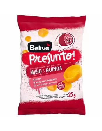 BELIVE SALGADINHO PRESUNTO 25G