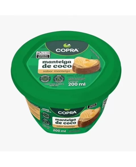 COPRA MANTEIGA COCO TRADICIONAL 200G