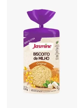 JASMINE BISCOITO MILHO S/G 130G