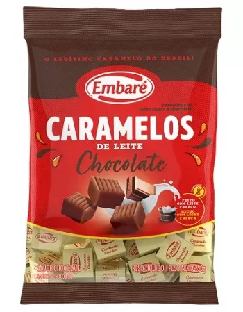 EMBARÉ BALA CARAMELO LEITE CHOCOLATE 150G