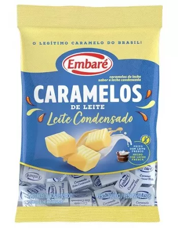 EMBARÉ BALA CARAMELO LEITE CONDENSADO 150G