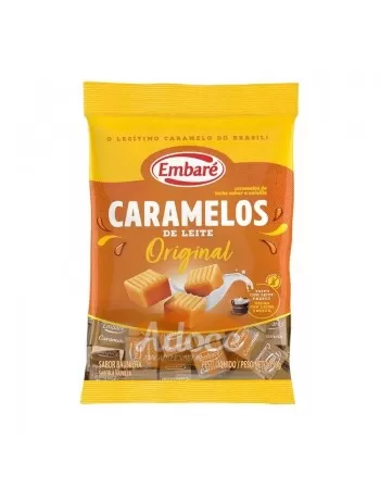 EMBARÉ BALA CARAMELO LEITE ORIGINAL 150G