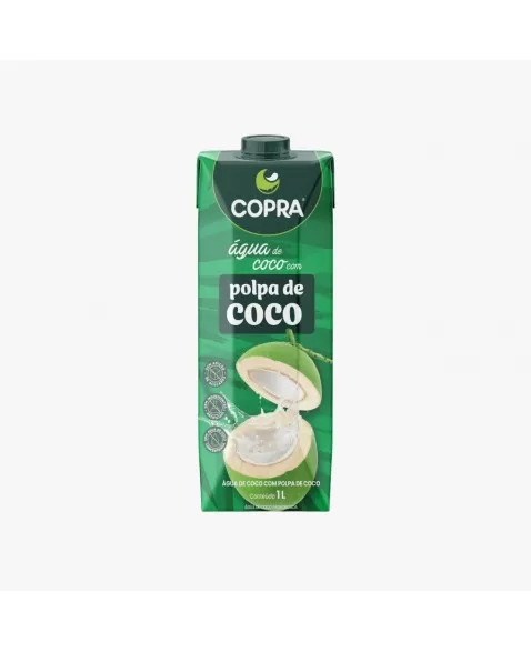 COPRA AGUA COCO C/POLPA COCO 1L