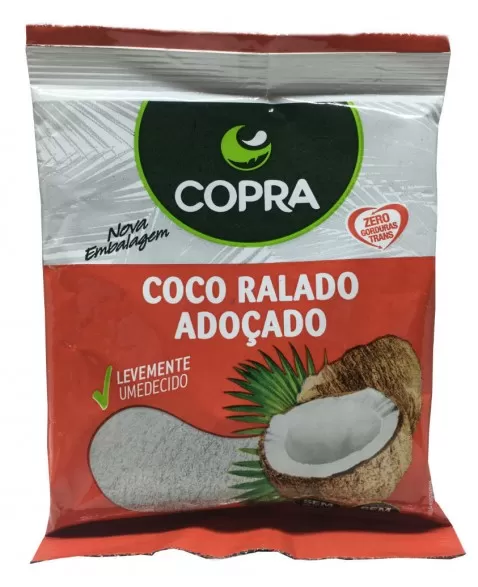 COCO RALADO ADOÇADO 100G - COPRA