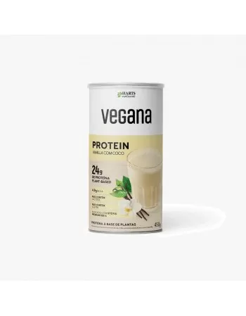 HARTS VEGANA PROTEIN VANILA COCO ZERO 450G