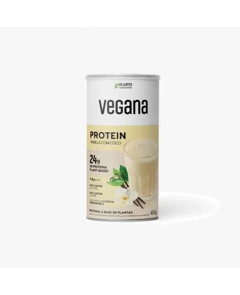 HARTS VEGANA PROTEIN VANILA COCO ZERO 450G