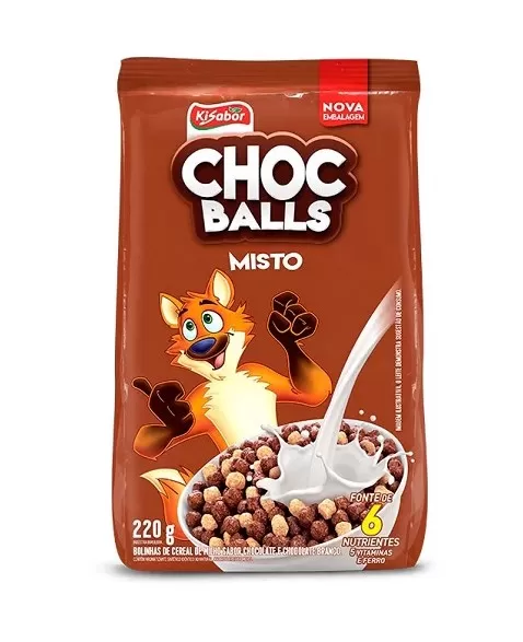 KISABOR CHOCBALL MISTO 220G