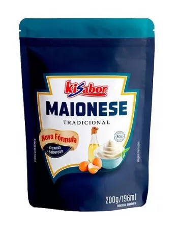 KISABOR MAIONESE TRADICIONAL SACHET 200G