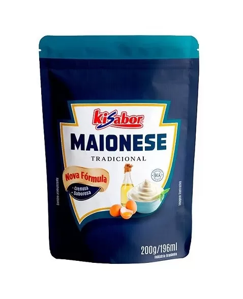 KISABOR MAIONESE TRADICIONAL SACHET 200G