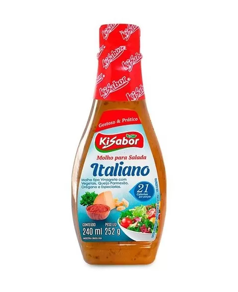 KISABOR MOLHO SALADA ITALIANO 240ML