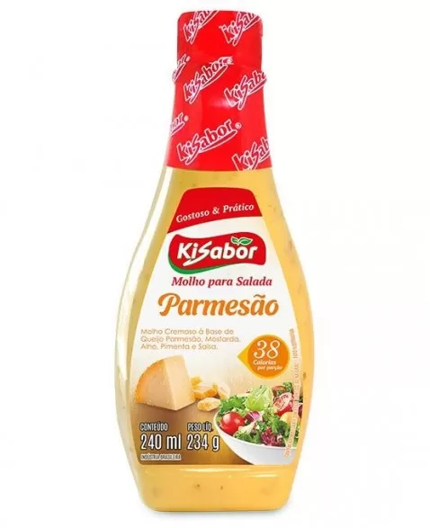 KISABOR MOLHO SALADA PARMESÃO 240ML