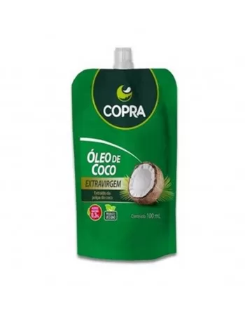 ÓLEO COCO POUCH EXTRAVIRGEM 100ML - COPRA