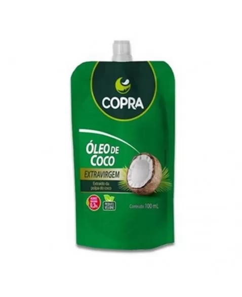 ÓLEO COCO POUCH EXTRAVIRGEM 100ML - COPRA