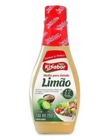 KISABOR MOLHO SALADA LIMAO 240ML