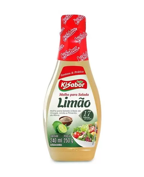 KISABOR MOLHO SALADA LIMAO 240ML