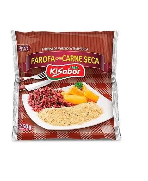 KISABOR FAROFA CARNE SECA 250G